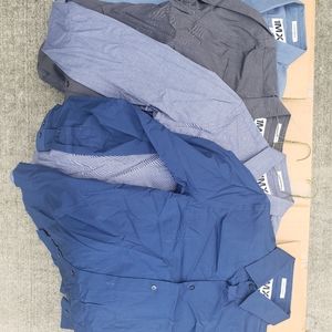 Mens Express dress shirts size Medium lot of 5
